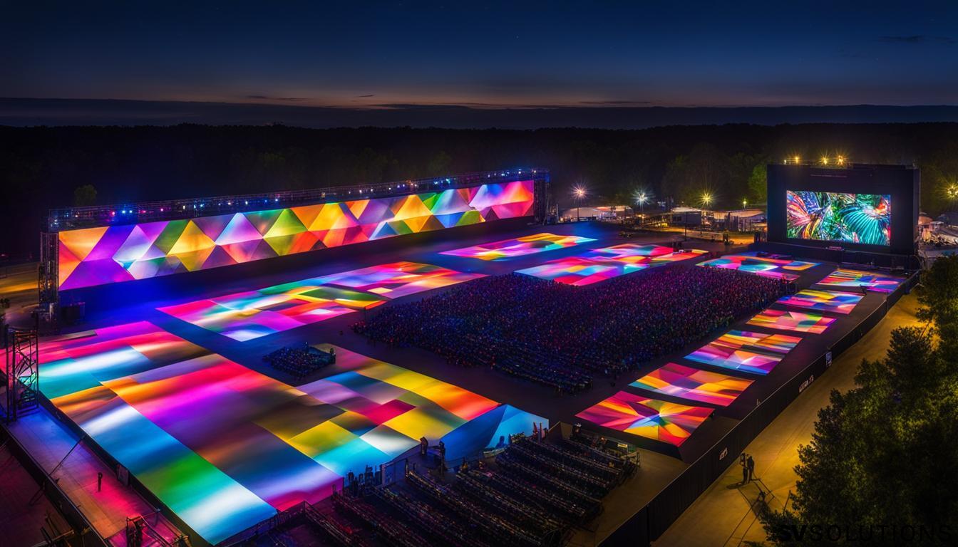 LED Stage Screens in Opelika