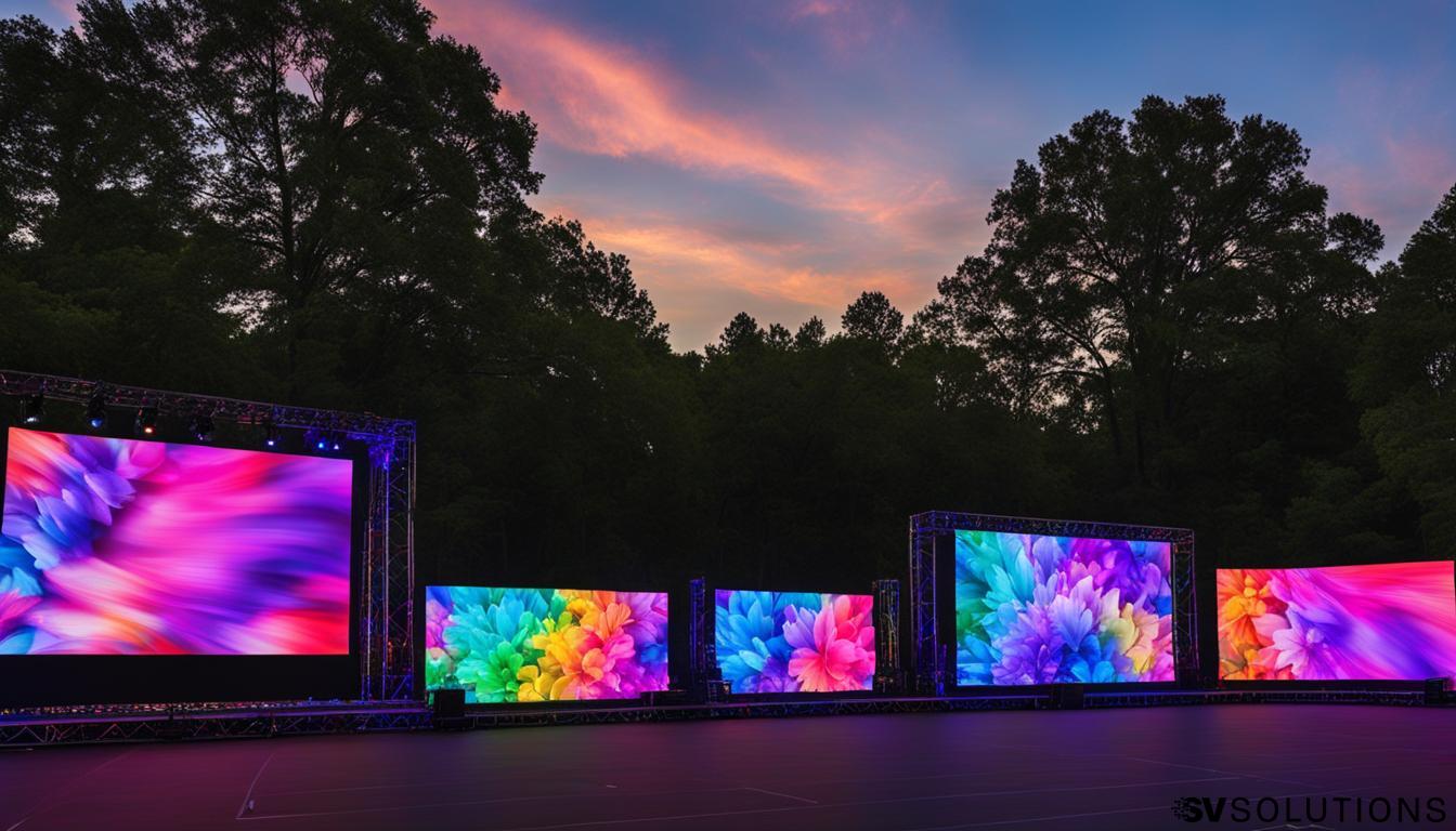 LED Stage Screens in Pine Bluff