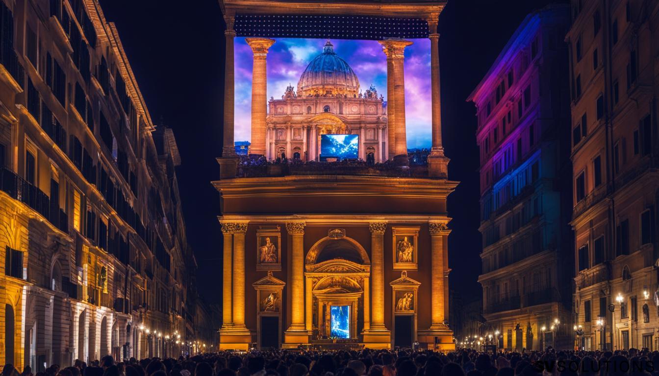 LED Stage Screens in Rome: Enhancing Your Event Visuals with Sound & Video Solutions