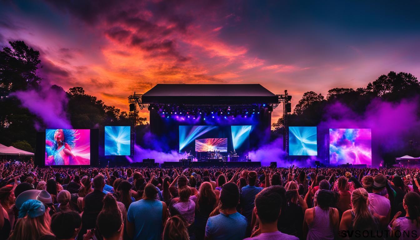 LED Stage Screens in Savannah