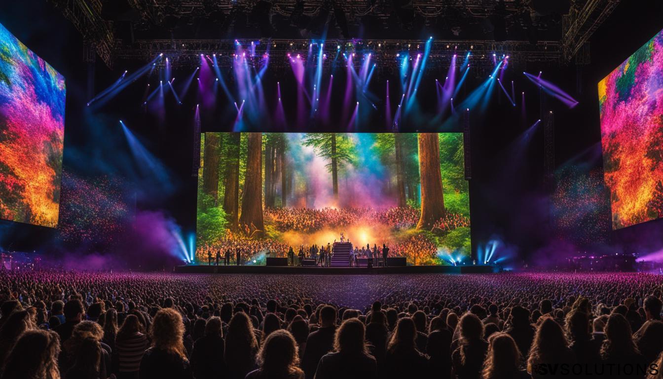 LED Stage Screens in Sherwood: Enhance Your Event Production with Professional AV Equipment