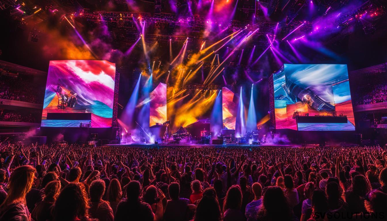 LED stage screens in Texarkana with Sound & Video Solutions