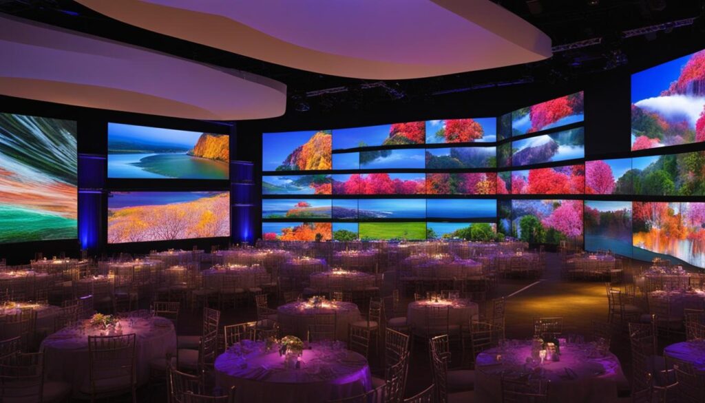 LED video wall