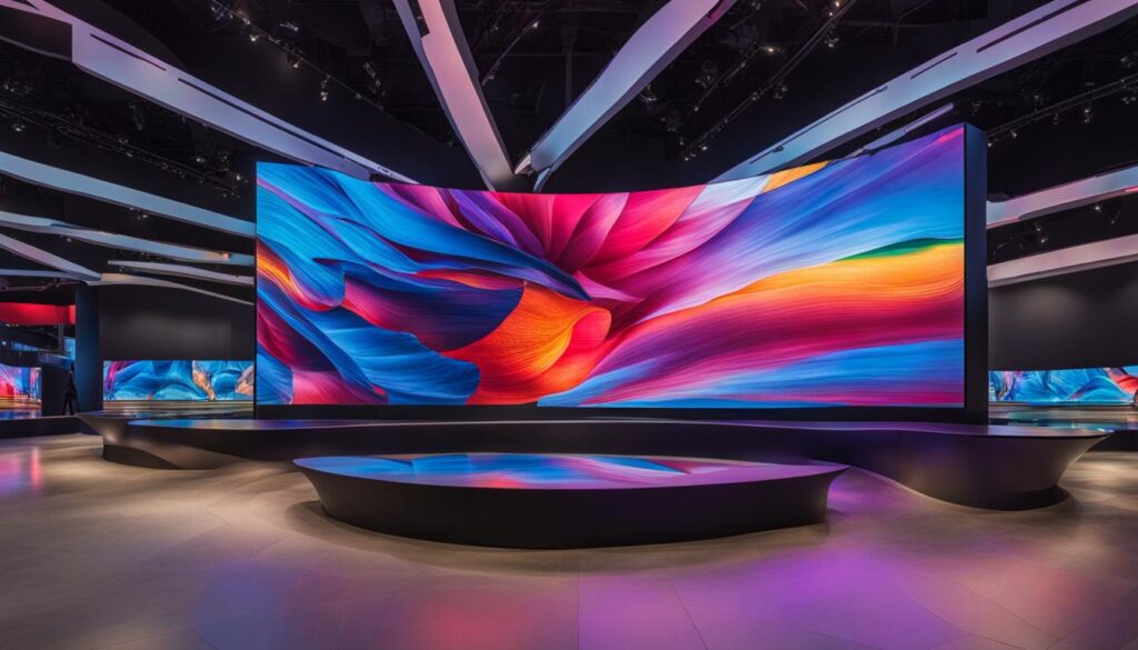 LED video wall