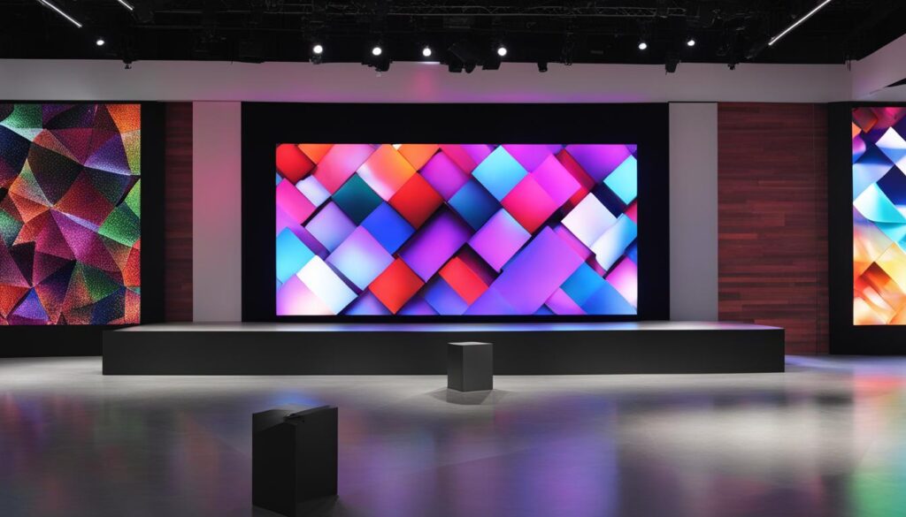 LED video wall