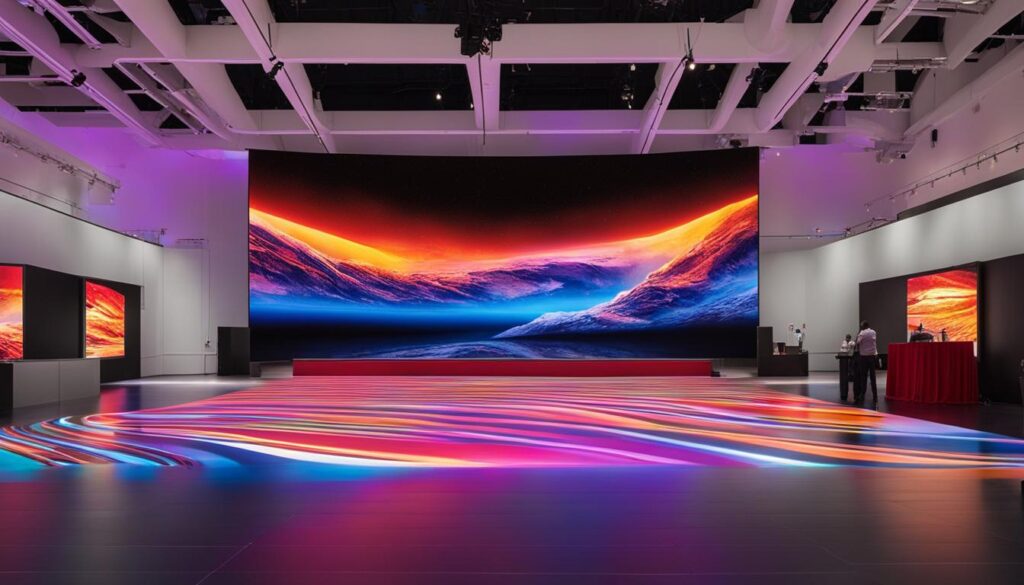 LED video wall Lawrence