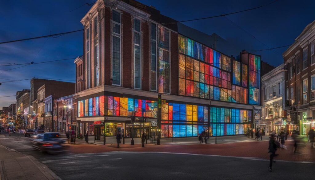 LED video wall New Bedford