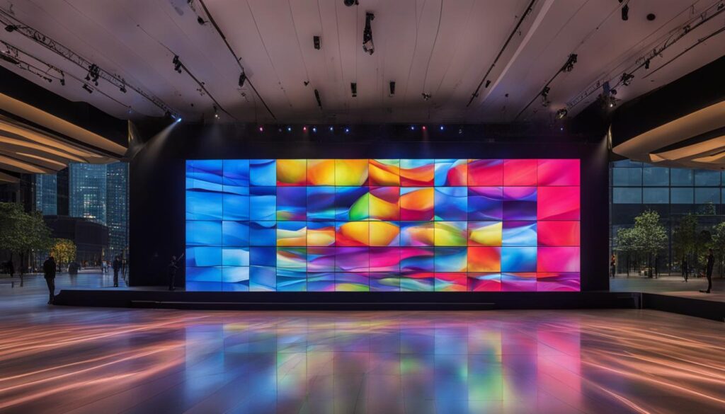 LED video wall contractor in Cambridge