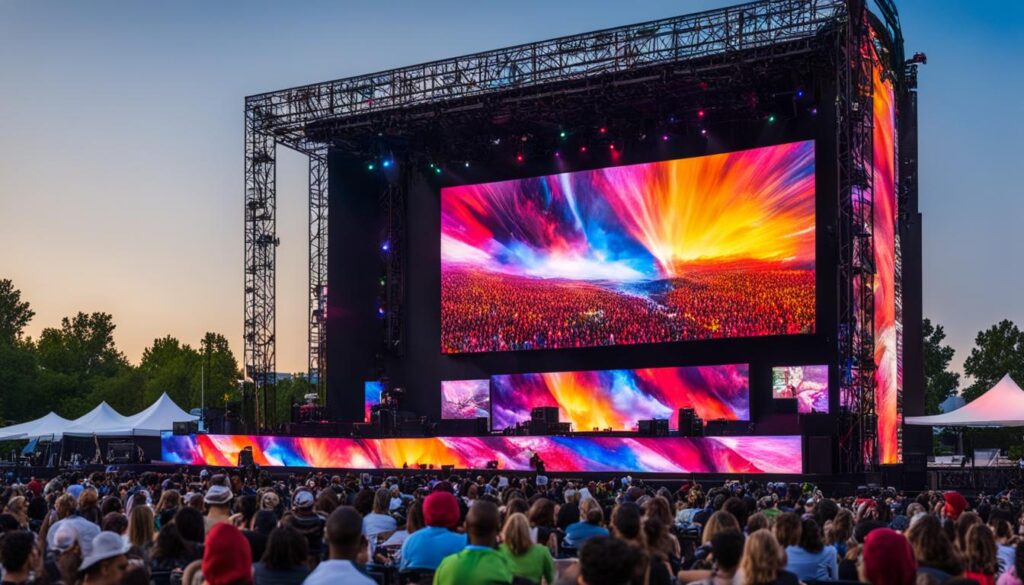 LED video wall display LED video wall display