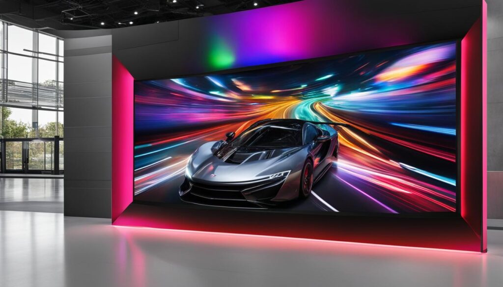 LED video wall for businesses LED video wall for businesses