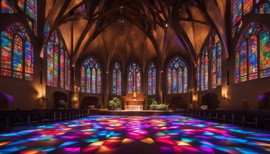 LED video wall for church LED video wall for church