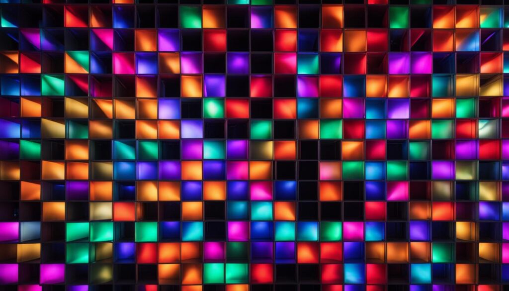 LED video wall for events