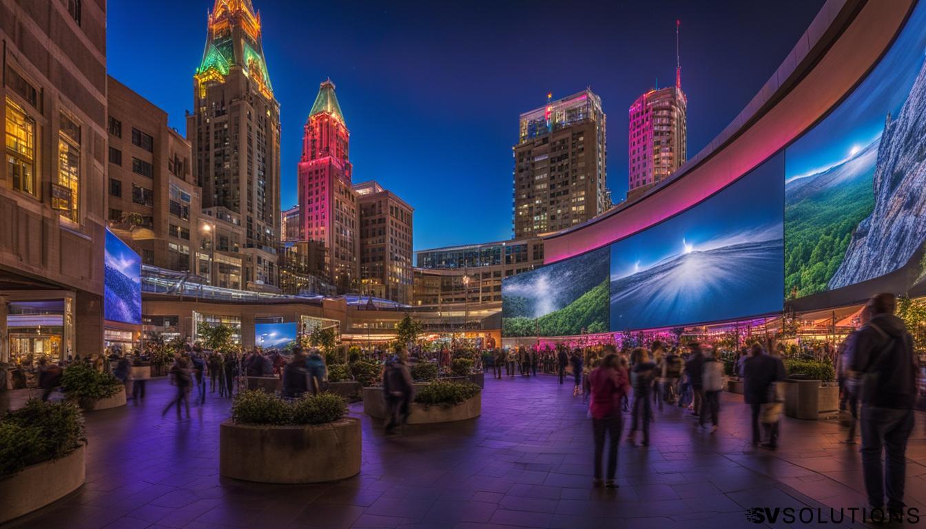 LED Video Wall in Asheville
