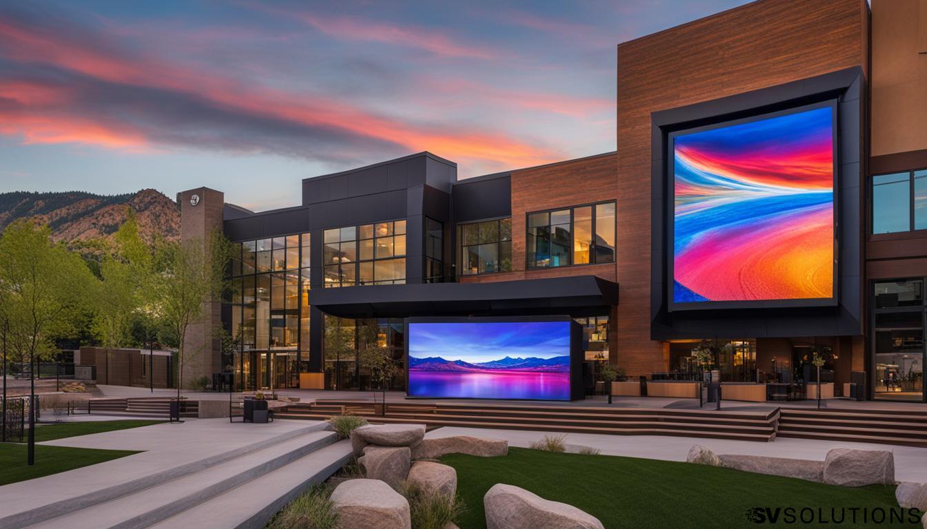 LED Video Wall in Boulder