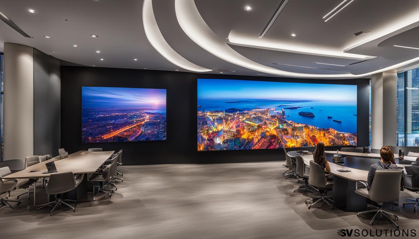 LED Video Wall in Enterprise: Innovative Solutions with Sound & Video Solutions