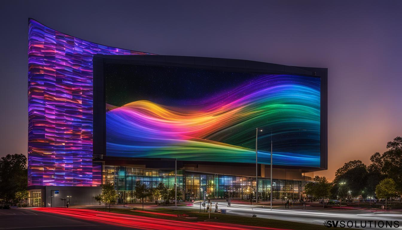 LED video wall in Herndon