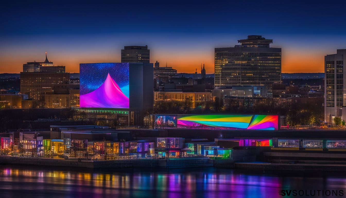 LED Video Wall in Trenton: Cutting-Edge Display Technology for Unparalleled Visuals