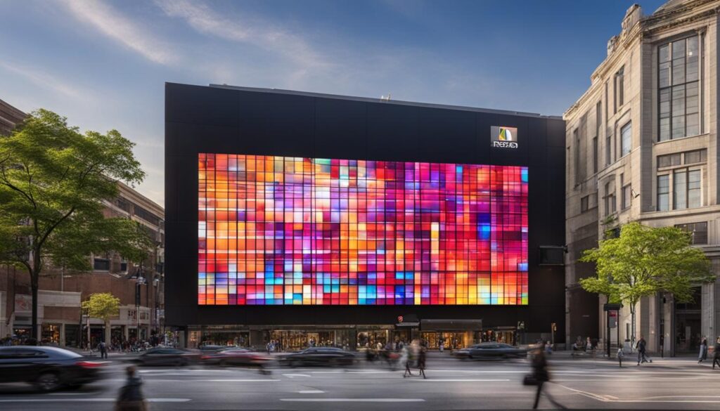 LED video wall installation Madison