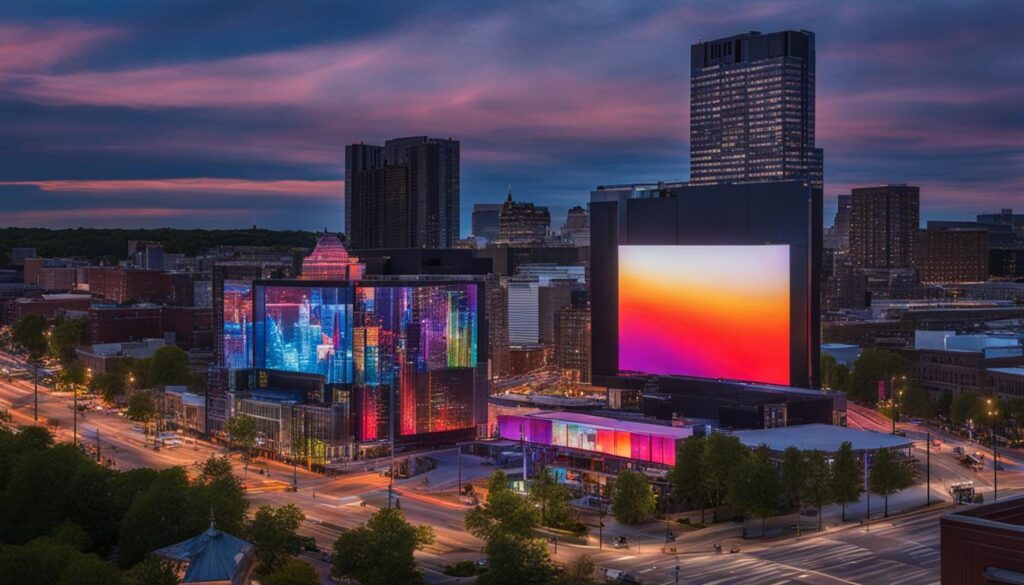 LED video wall installation Passaic