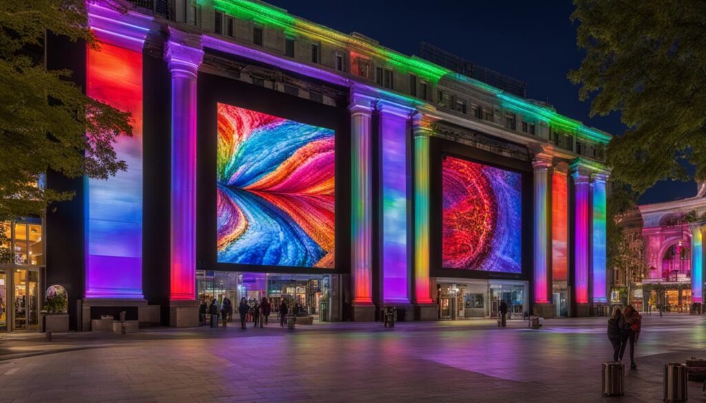 LED video wall solutions