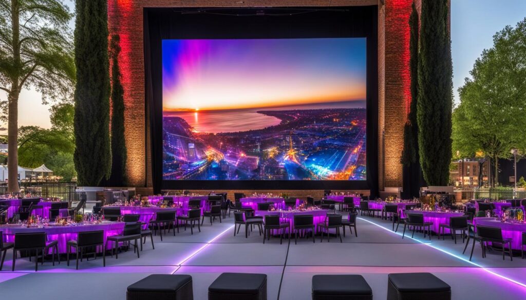 LED video wall solutions in Decatur