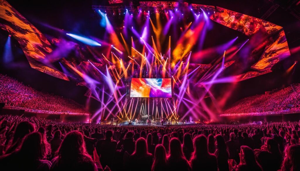 LED video walls for concerts LED video walls for concerts