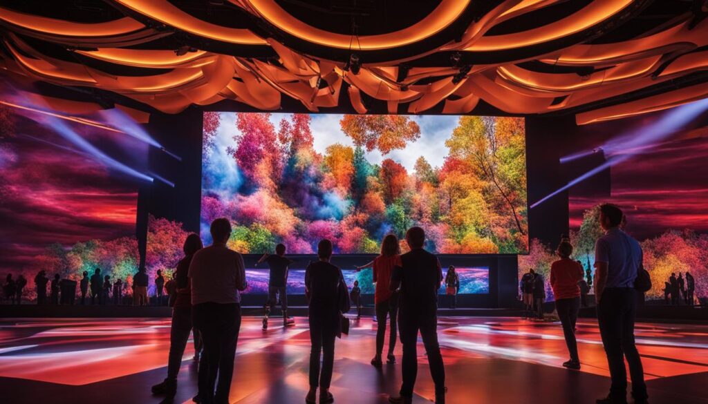 LED video walls in Greensboro