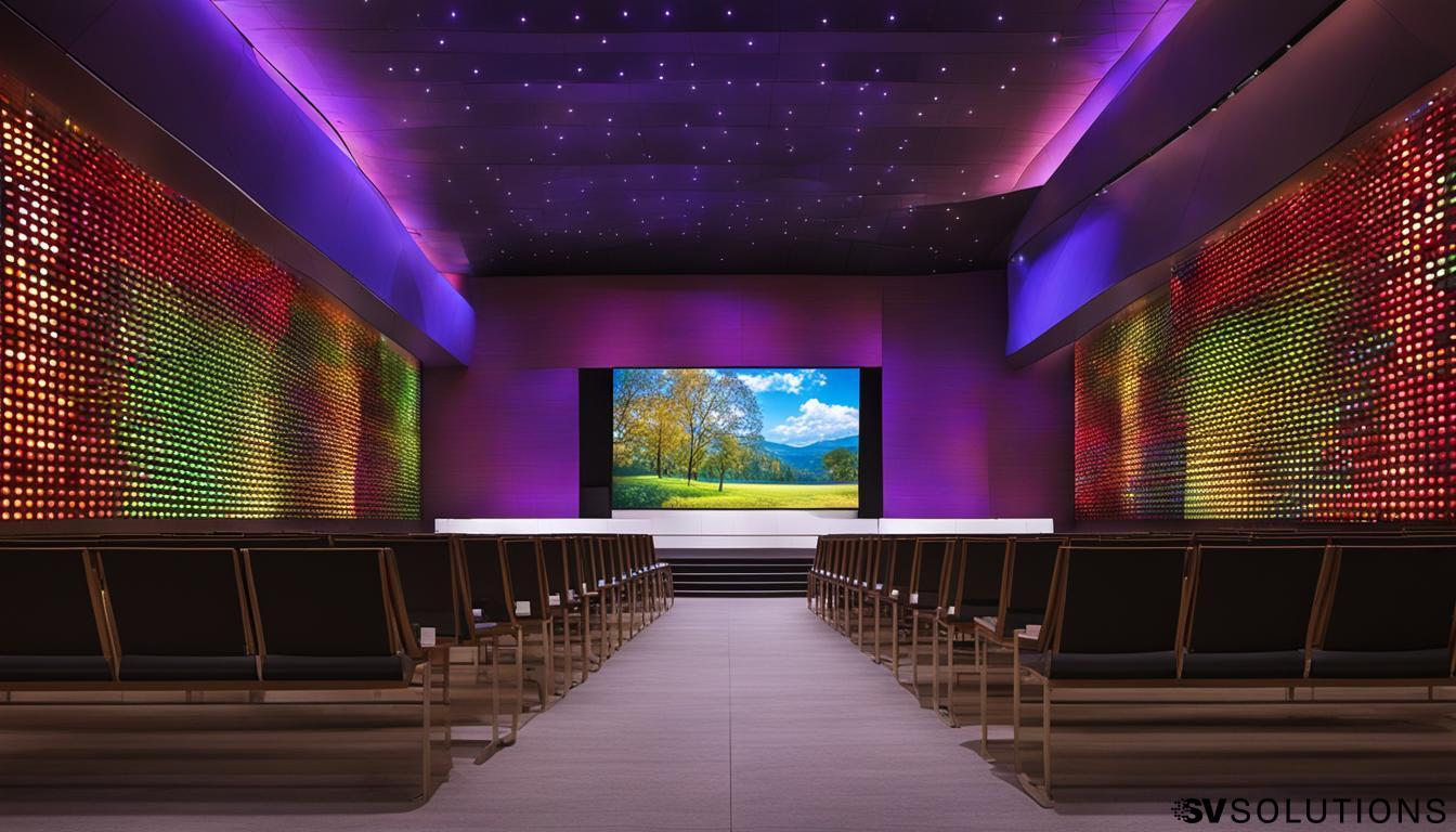 LED Wall for Church in Aurora