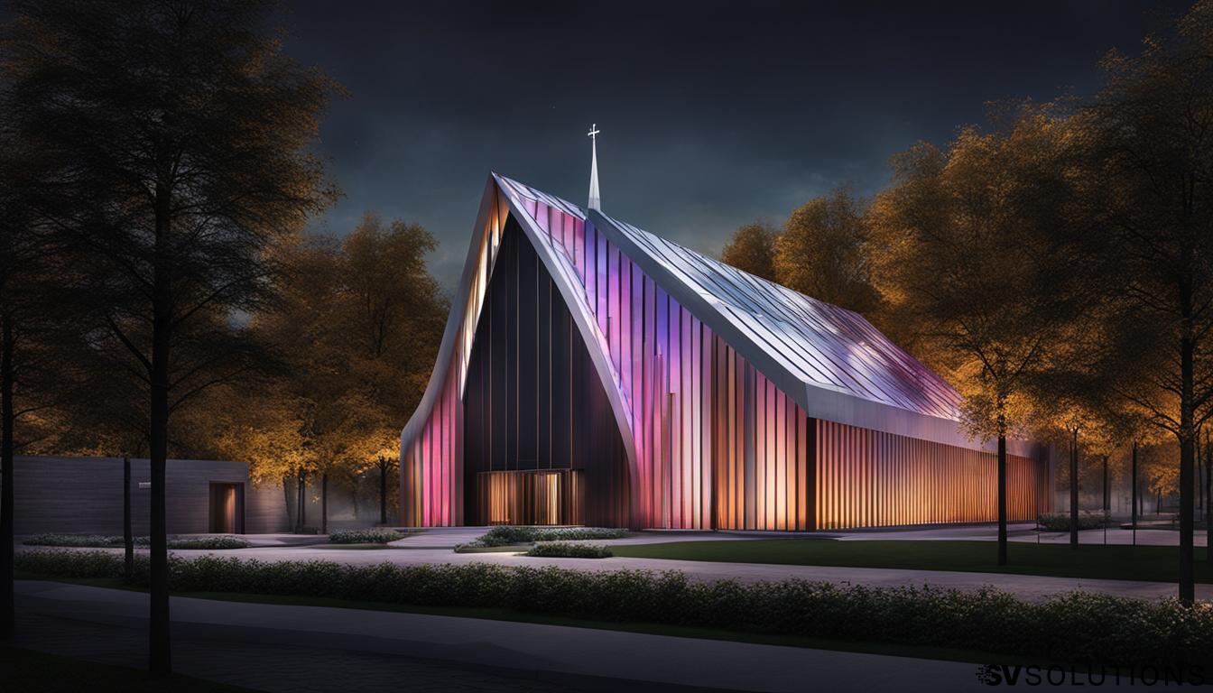 LED Wall for Church in Belleville