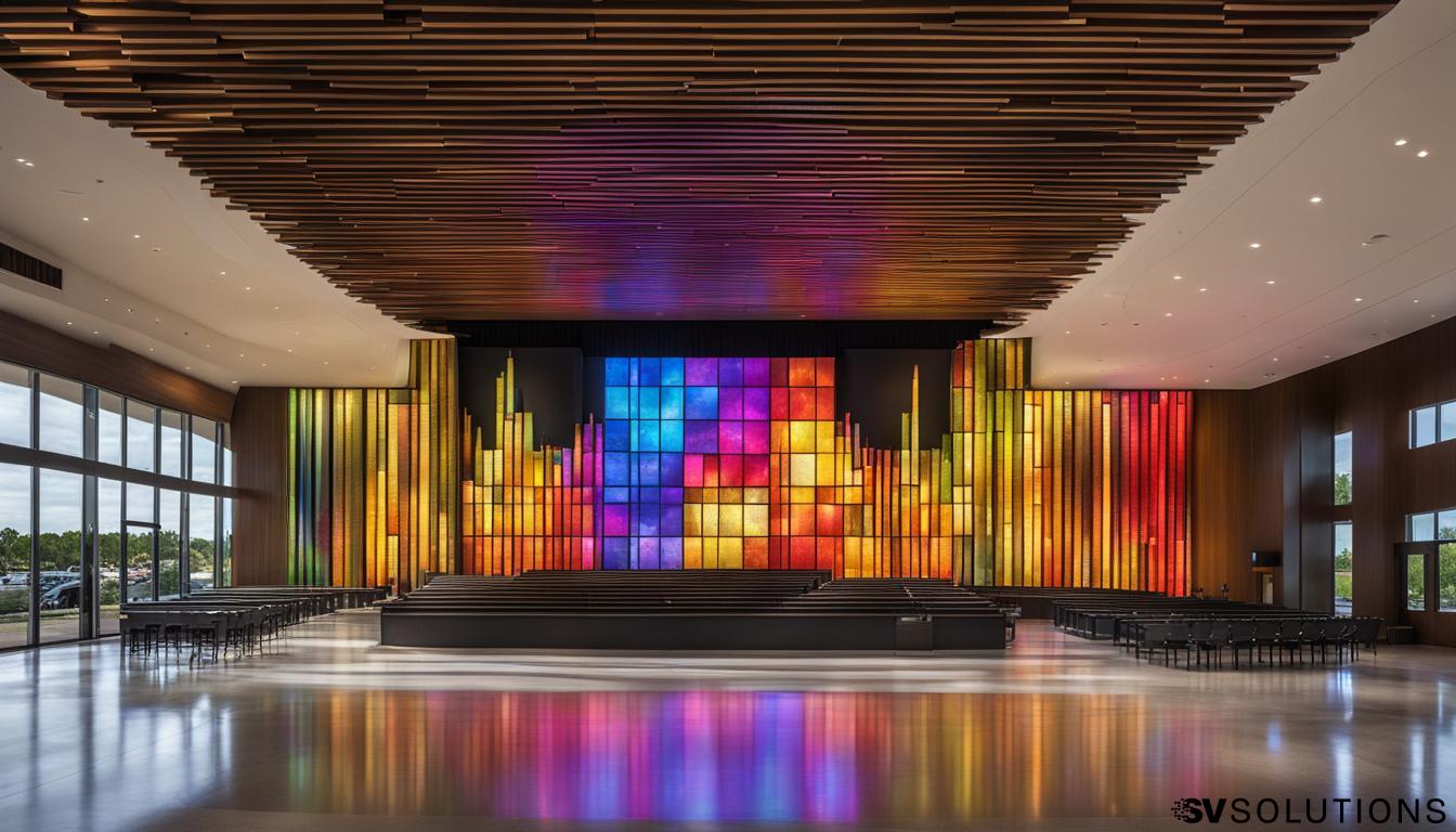 LED Wall for Church in Bentonville