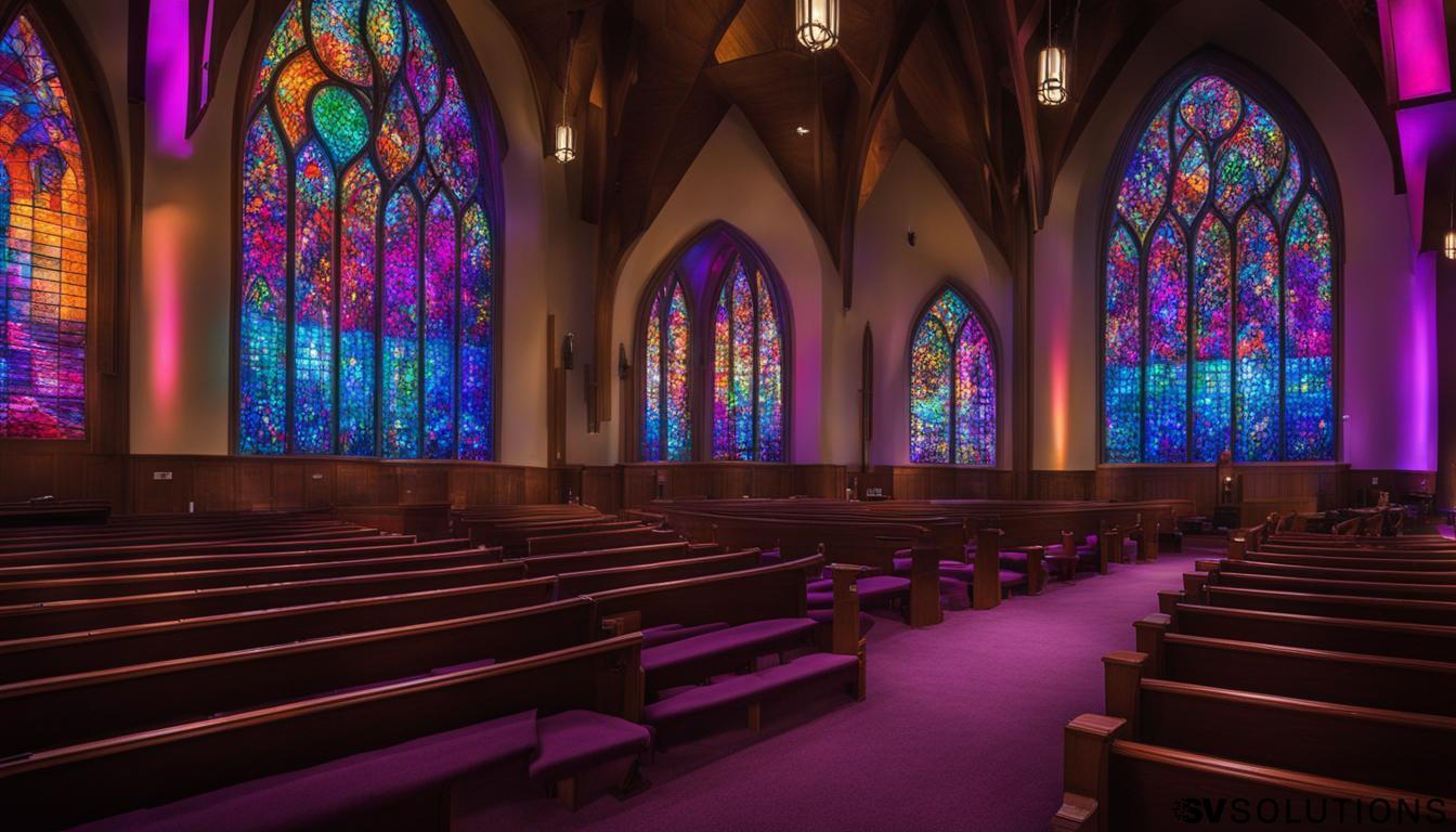LED Wall for Church in Berwyn