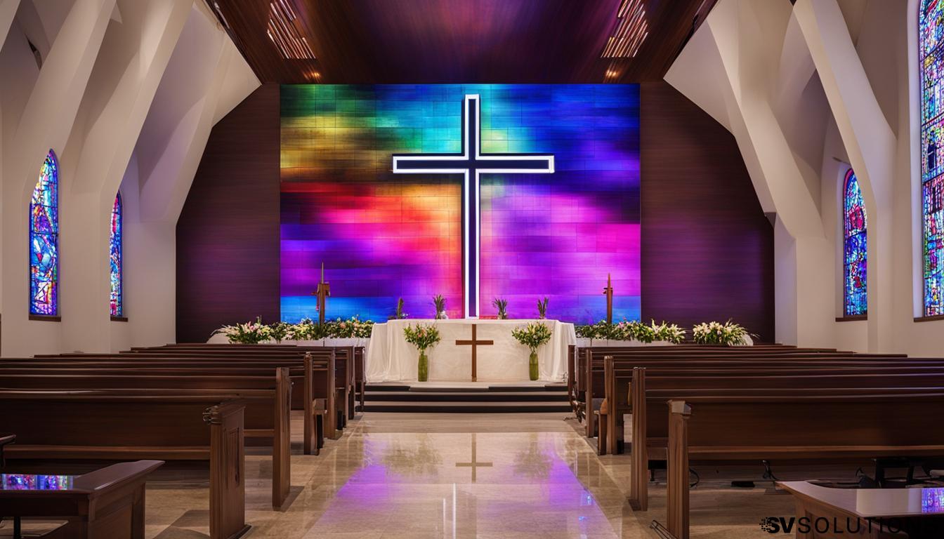 LED Wall for Church in Bessemer