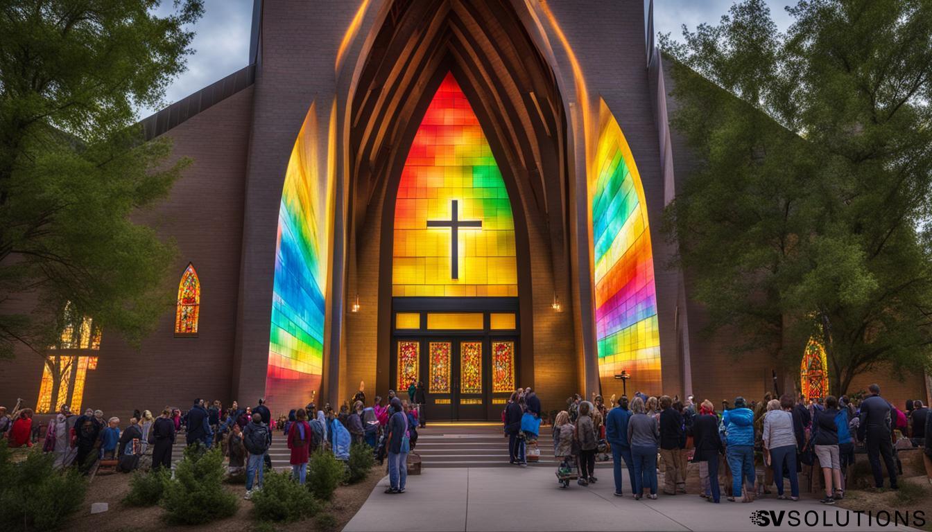LED Wall for Church in Boulder