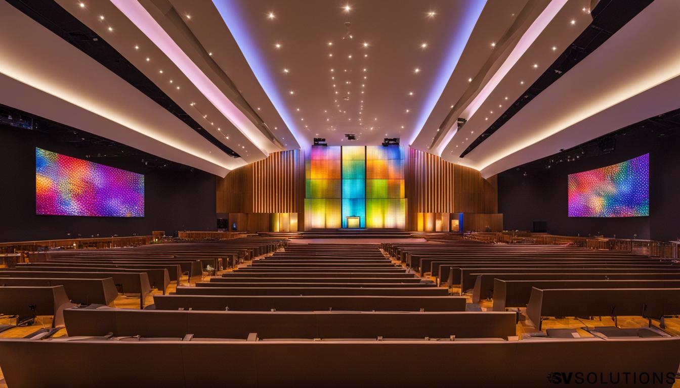 Enhance Your Worship Experience with an LED Wall for Your Church in Cary
