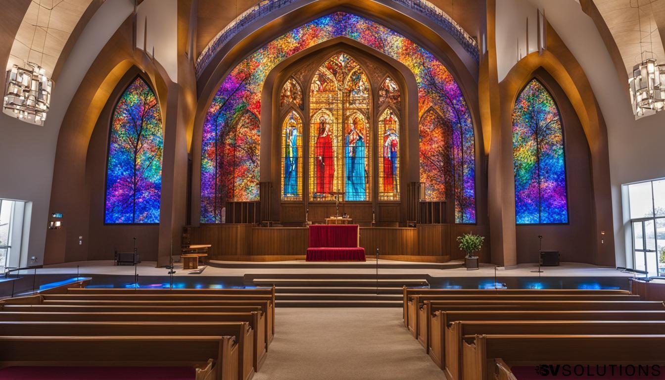 LED Wall for Church in Castle Rock