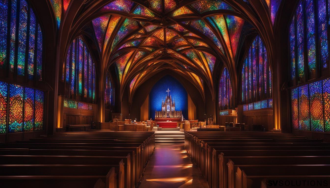 LED Wall for Church in Chapel Hill