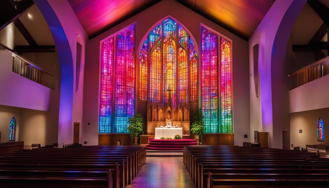 LED Wall for Church in Commerce City