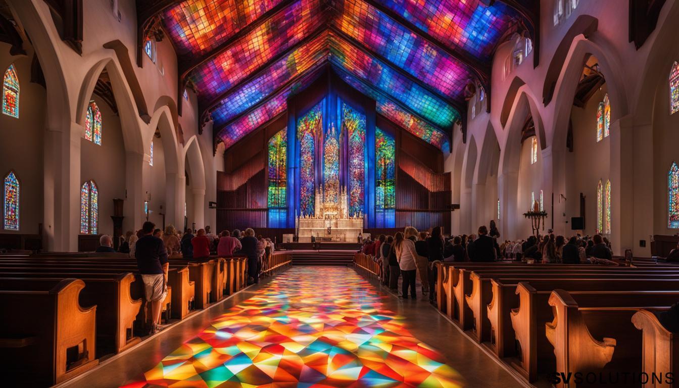 LED Wall for Church in Conway