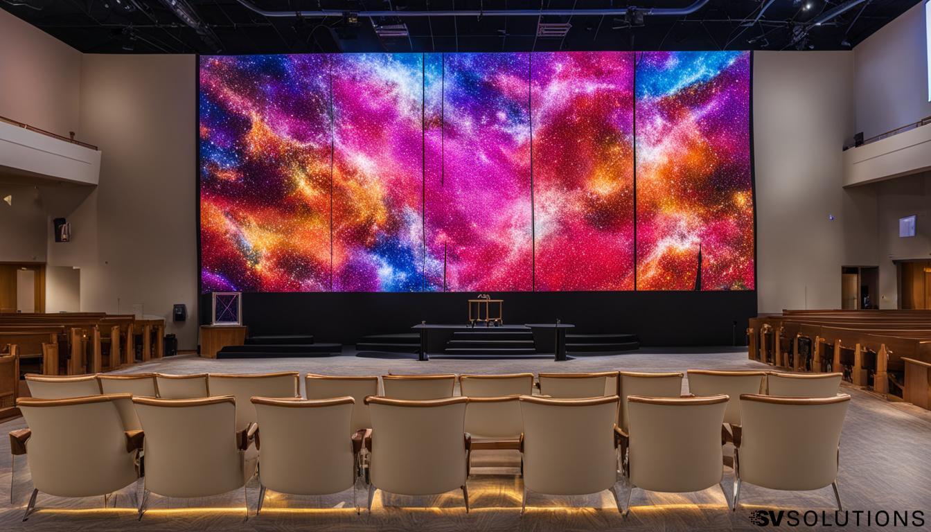 LED Wall for Church in Decatur