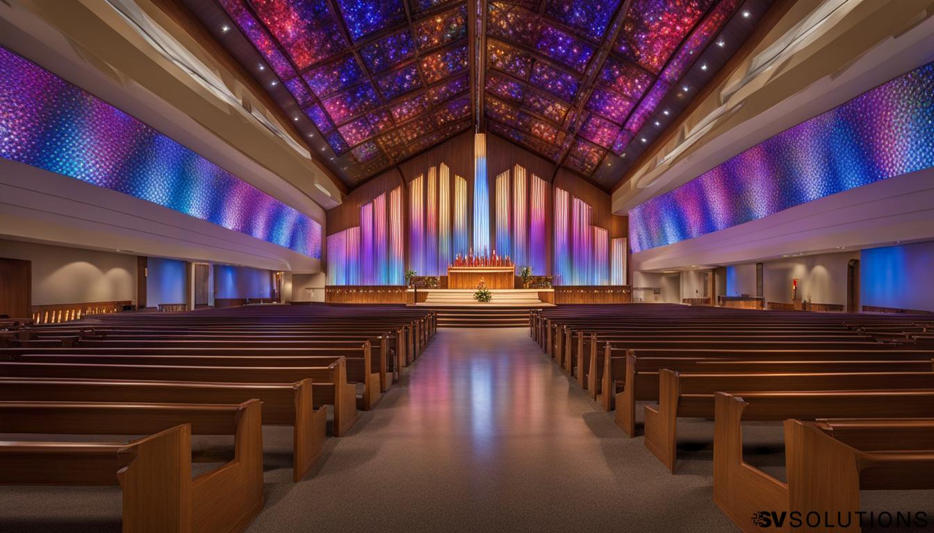 LED Wall for Church in Des Plaines: Enhancing Worship Experiences