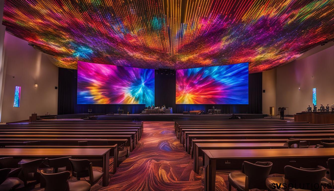 LED Wall for Church in Dunwoody