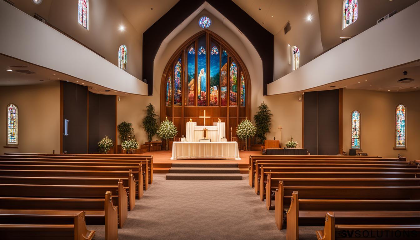 LED Wall for Church in Edison