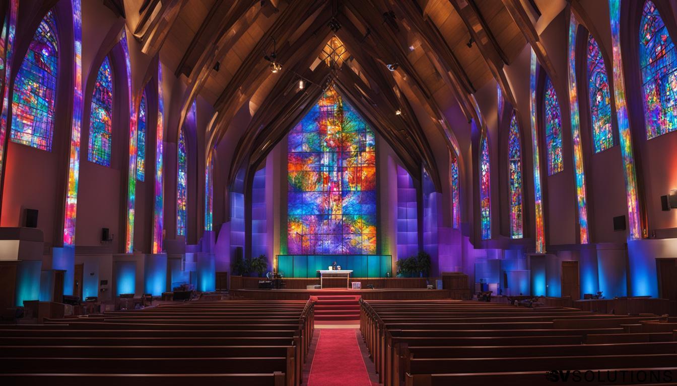 LED Wall for Church in Enterprise: Elevate Worship with Sound & Video Solutions