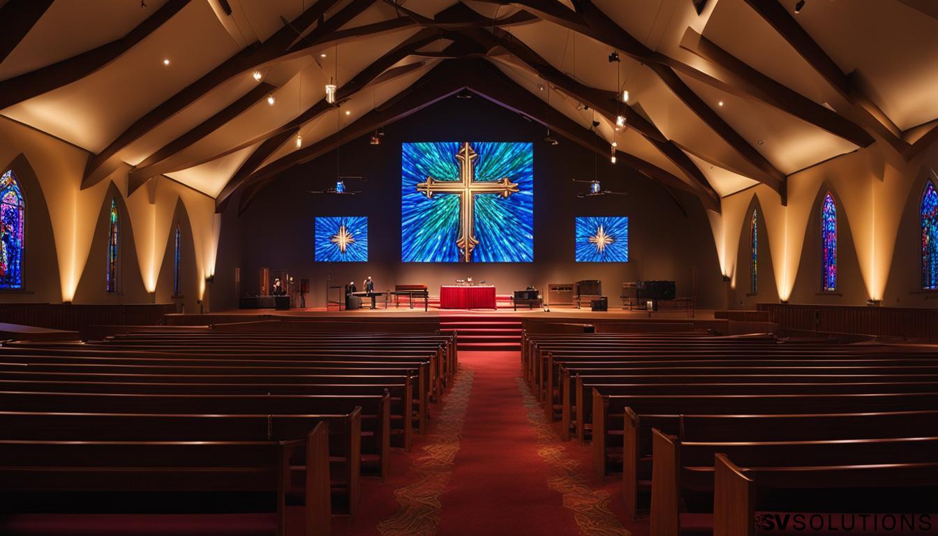 LED Wall for Church in Fort Collins