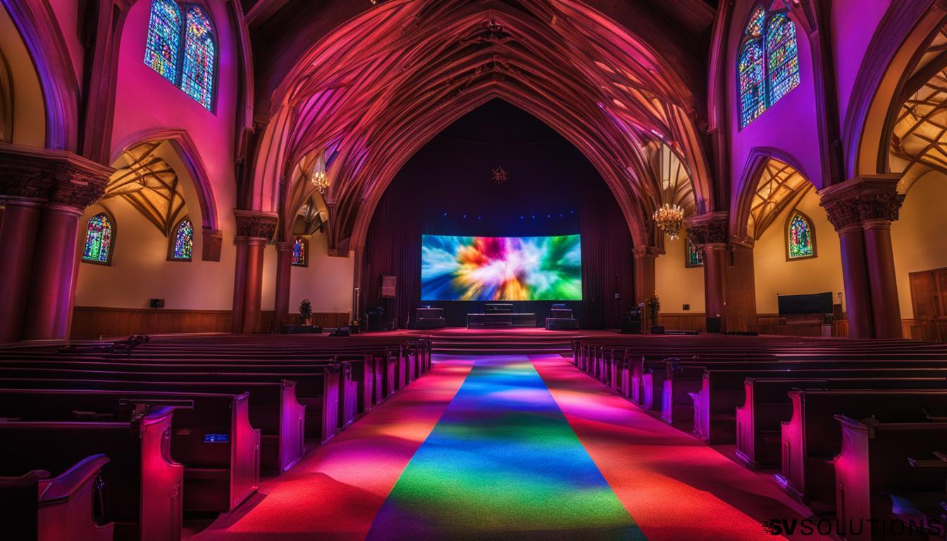 LED Wall for Church in Fort Smith