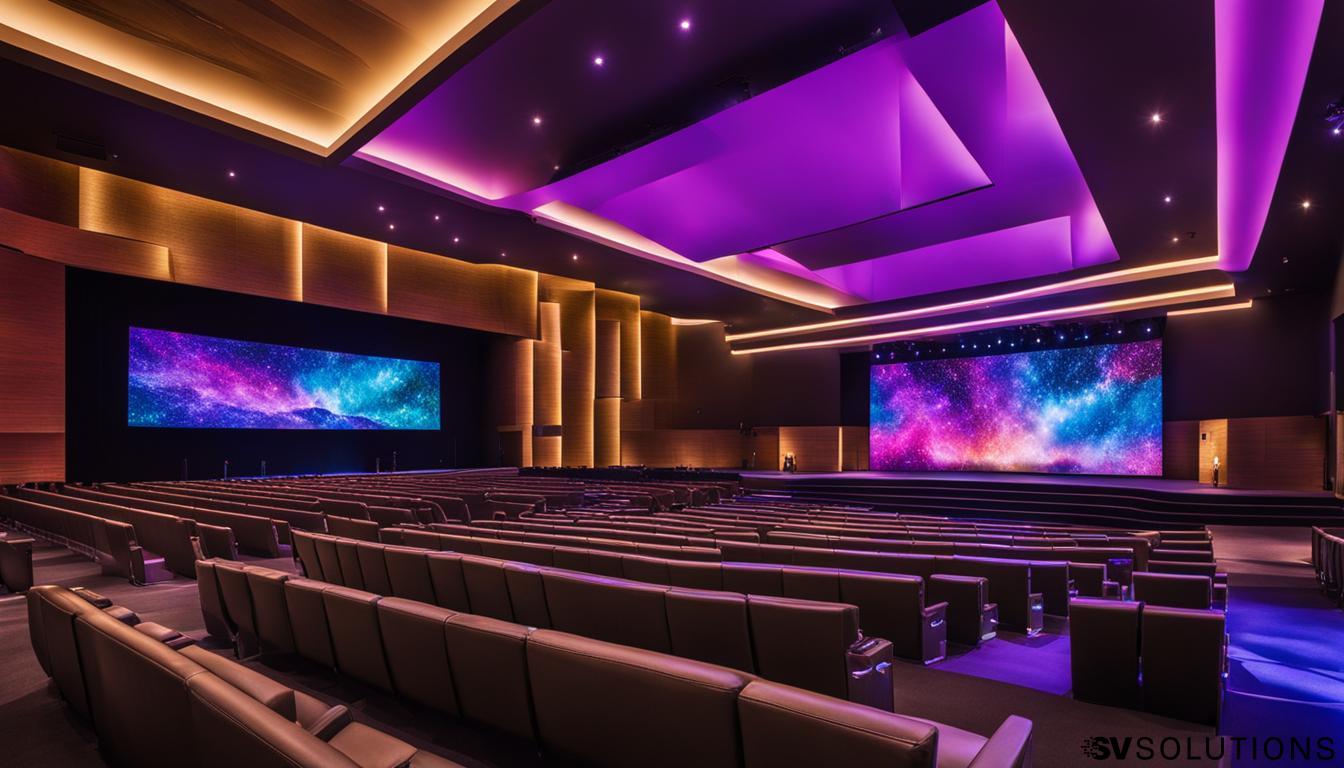 LED Wall for Church in Franklin Township