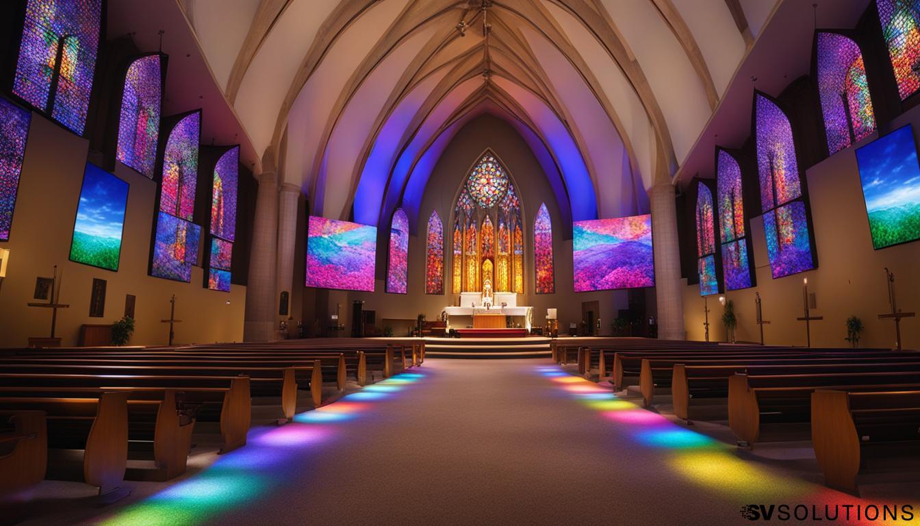 LED Wall for Church in Gainesville