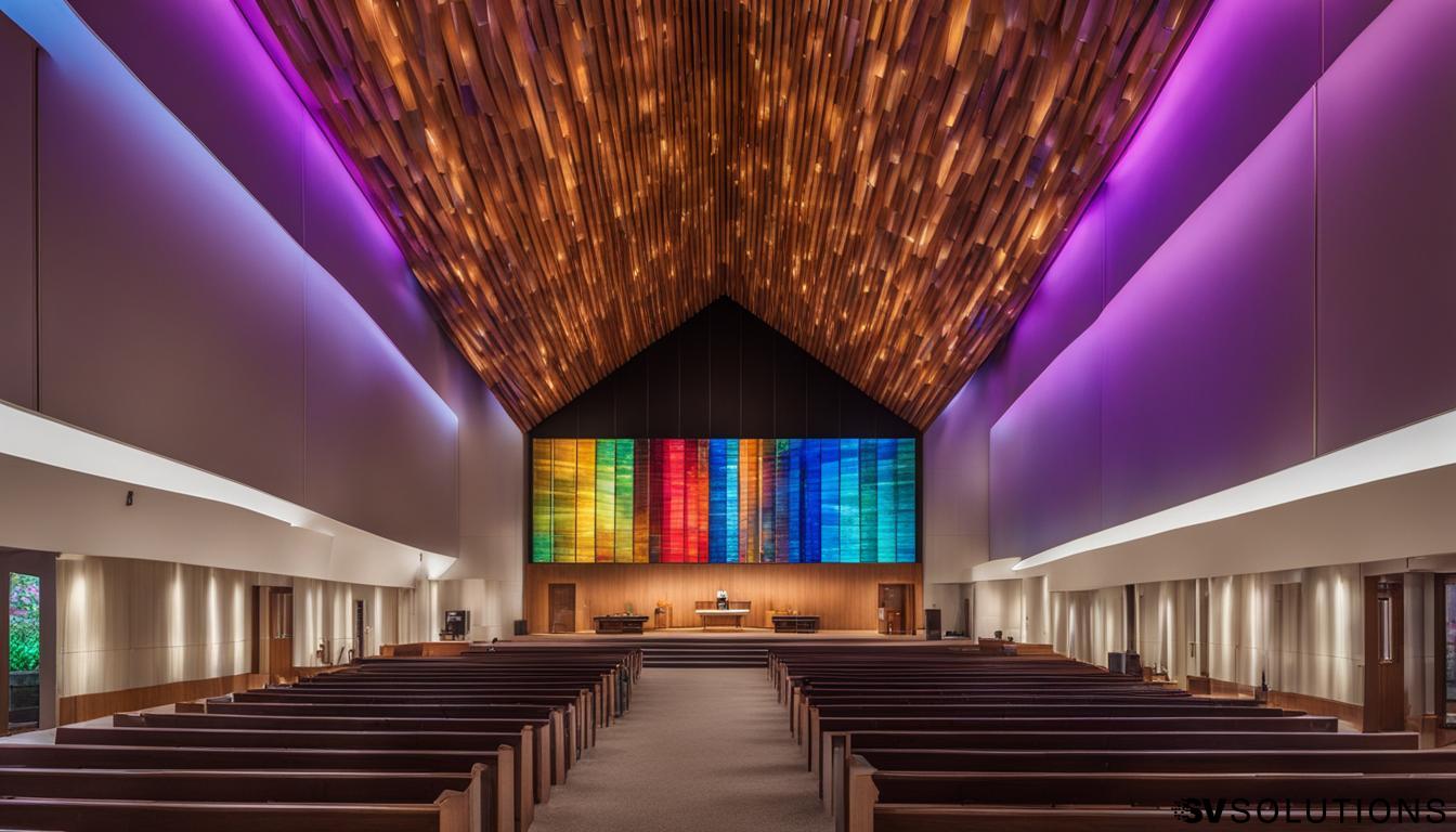 Enhancing Worship Experiences with LED Walls for Churches in Gastonia