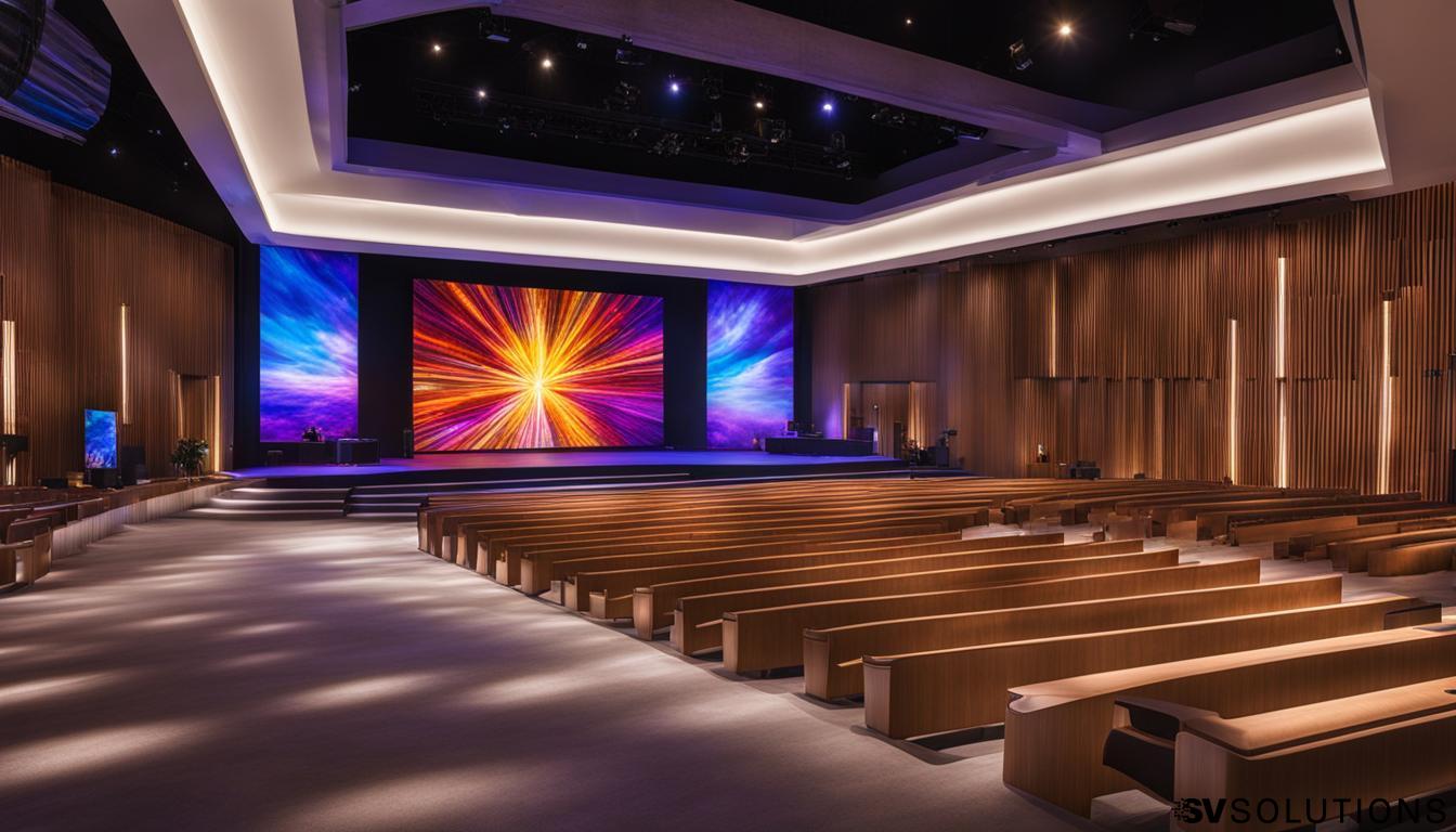 LED Wall for Church in Hamilton