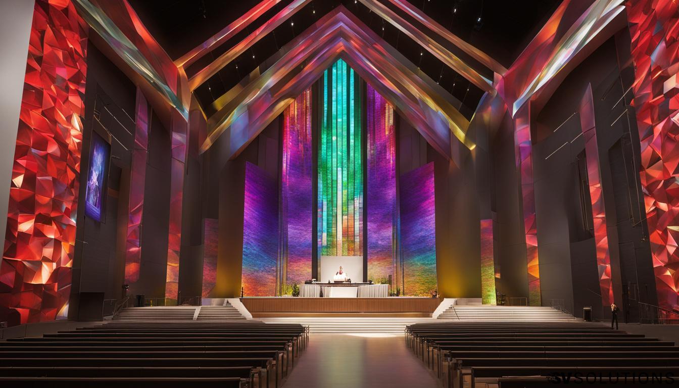 LED Wall for Church in Hoover